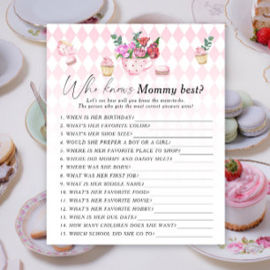 Fête du thé floral - Qui connaît maman meilleur je