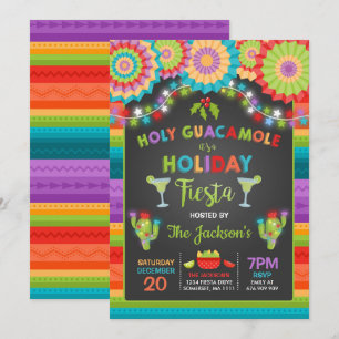 Fête Fête Fête Invitation Saint-Guacamole