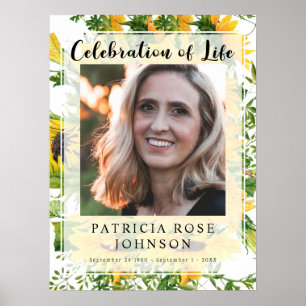 Fête funéraire de la vie Affiche de bienvenue phot