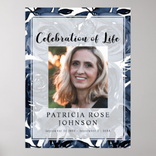 Fête funéraire de la vie Affiche de bienvenue phot