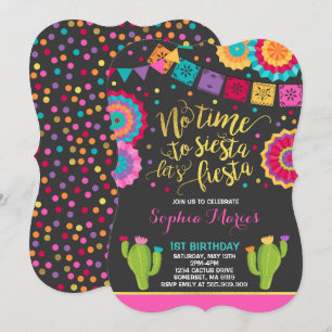 Fête Invitation Anniversaire Mexicaine Anniversair