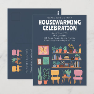 Fête Invitation Cute Living Room Shelts