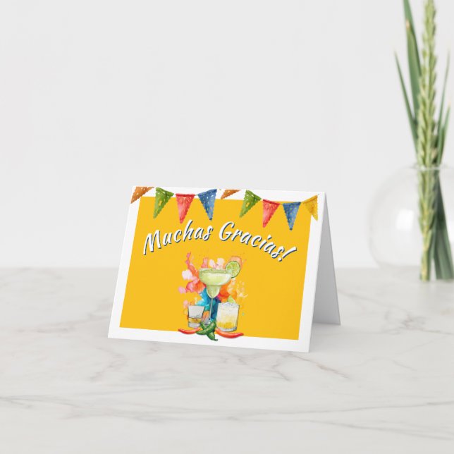 Fête Merci Beaucoup Papier Découpé Merci (Devant)