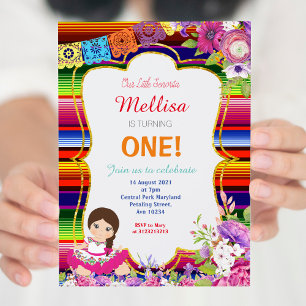 Fête mexicaine Invitation de fête d'anniversaire