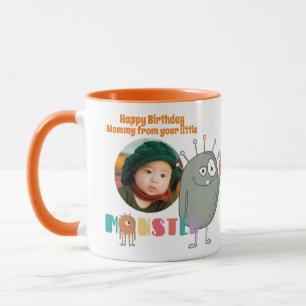 Fête MOM PHOTO MUG ENFANTS Petits monstres
