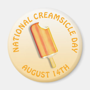 Fête nationale de la crème 14 août Magnet