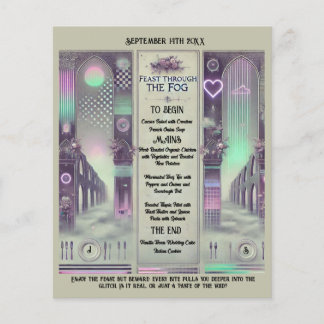 🍽️ "Fête par le brouillard" Weirdcore Mariage Men