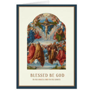 Fête religieuse de la Toussaint Sainte Trinité