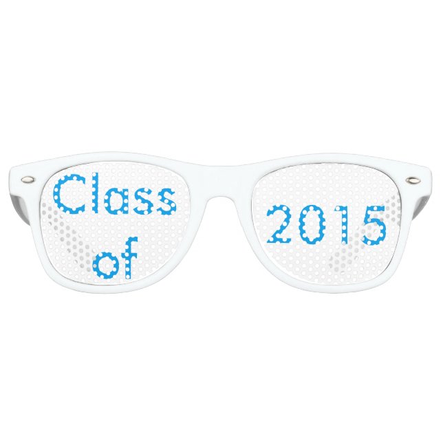 Fête Retro Classe de lunettes de fin d'études 2015 (Devant)