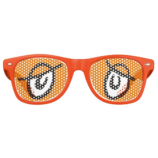 Fête Retro Lunettes de costume oculaire pour dessin de nouvea (Devant)