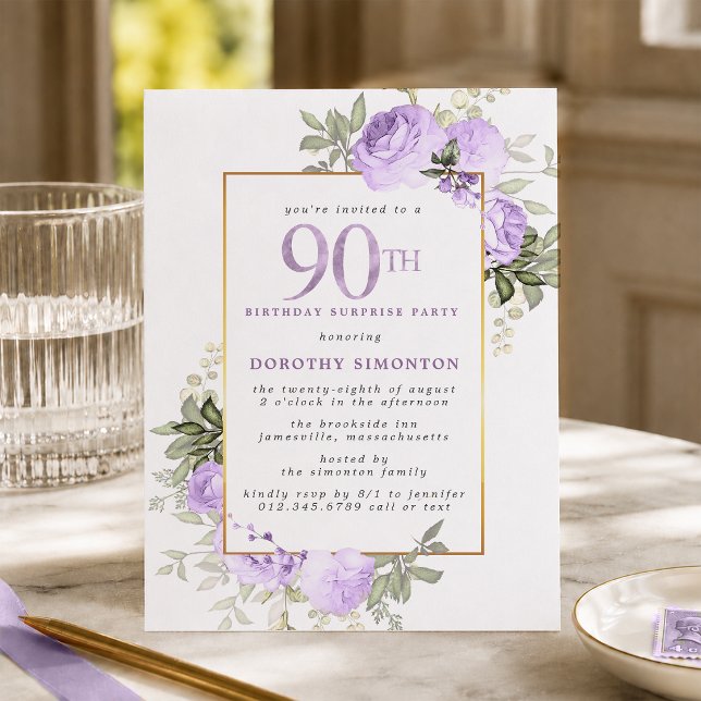 Fête surprise pour les 90 ans de Rose dans un budg (Créateur téléchargé)