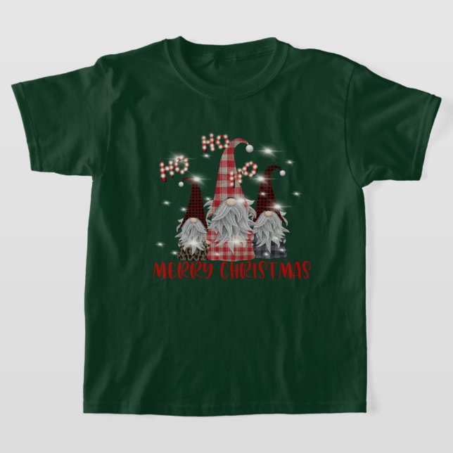 fête unisex gnomes de Noël T-Shirt (Poser)