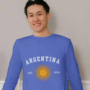 Fêter la culture de l'Argentine Drapeau T-shirt