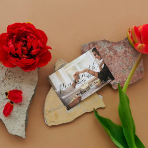 Fêter la nouvelle année Carte de mariage Enregistr