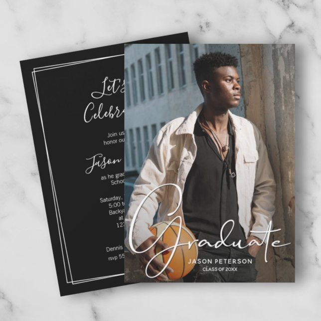 Fêter les invitations de la fête de la photo des d (Créateur téléchargé)