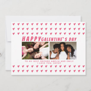 Fêtes Annuelles Cartes de la Saint-Valentin à coeurs roses pour am
