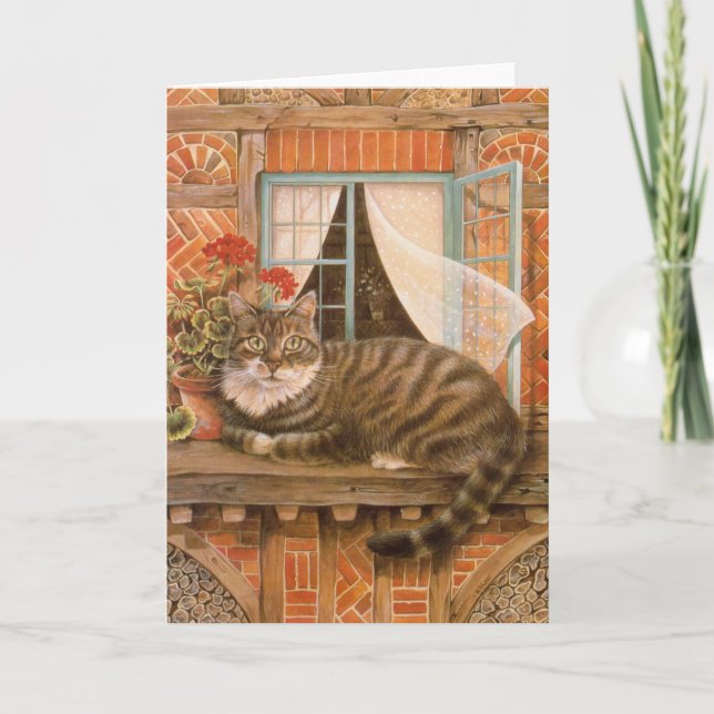 Fêtes Annuelles Cartes de Noël pour chats (Devant)