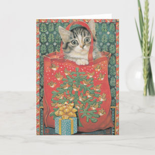 Fêtes Annuelles Cartes de Noël pour chats