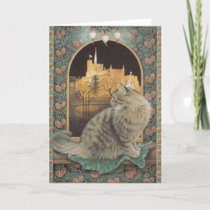 Fêtes Annuelles Cartes de Noël pour chats