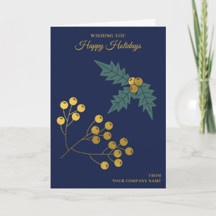 Fêtes Annuelles Cartes de Noël pour clients et employés avec fruit