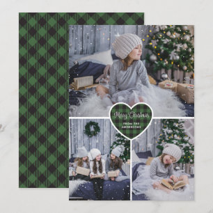 Fêtes Annuelles Cartes de Noël pour la photo de neige de Buffle Ve