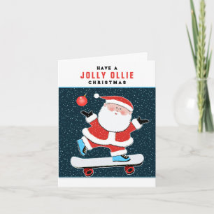 Fêtes Annuelles Cartes de Noël pour skateurs