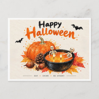 Fêtes Annuelles Cartes de vœux drôles de squelettes pour un joyeux