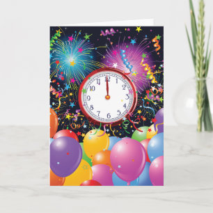Fêtes Annuelles Cartes de voeux pour la fête du Nouvel An