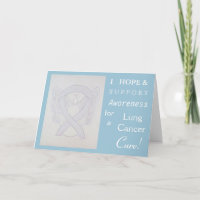 Cartes de voeux pour la sensibilisation au cancer
