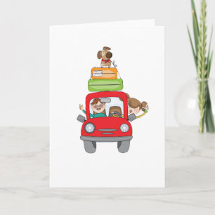 Fêtes Annuelles Cartes de voeux pour vacances en famille