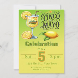 Fêtes Annuelles Cartes d'invitation pour fête de Cinco De Mayo