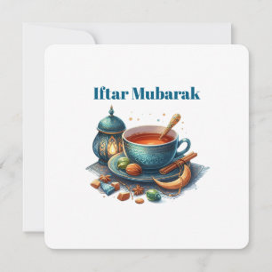 Fêtes Annuelles Cartes d'invitation pour le dîner Iftar Mubarak