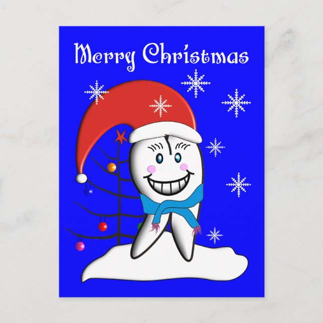 Fêtes Annuelles Cartes et cadeaux de Noël pour dentistes (Devant)