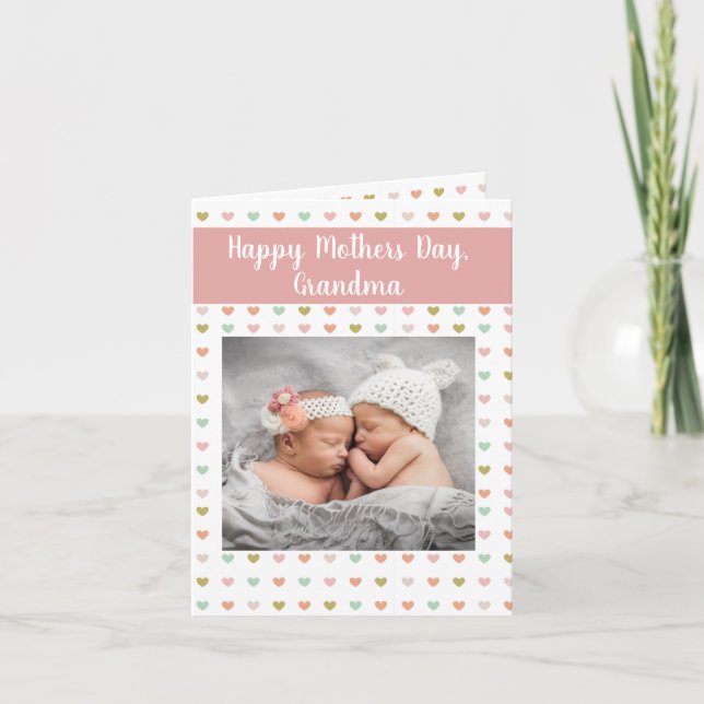 Fêtes Annuelles Cartes grand-mères pour la fête des mères (Devant)