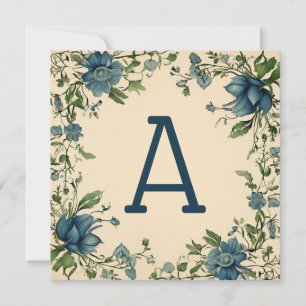 Fêtes Annuelles Cartes pour notes Monogrammes en Astronaut Feuille
