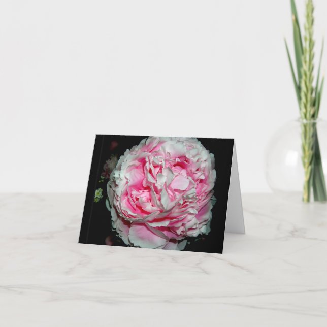 Fêtes Annuelles D'énormes Cartes pour notes de fleurs (Devant)
