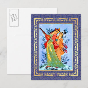 Fêtes Annuelles Maintenant Nowruz Mubarak. Cartes de vœux pour le 