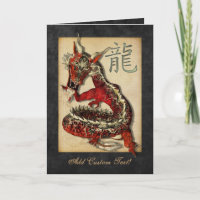 Salutations et cartes pour notes rouges chinois de