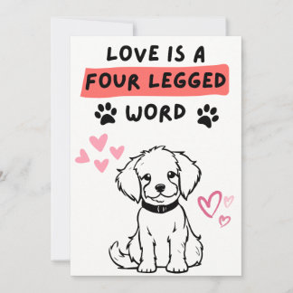Fêtes Annuelles Valentines Cartes De Jour De Chien Pour Elle