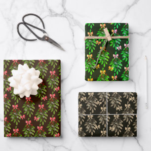 Fêtes de Noël - Feuilles de papier d'emballage