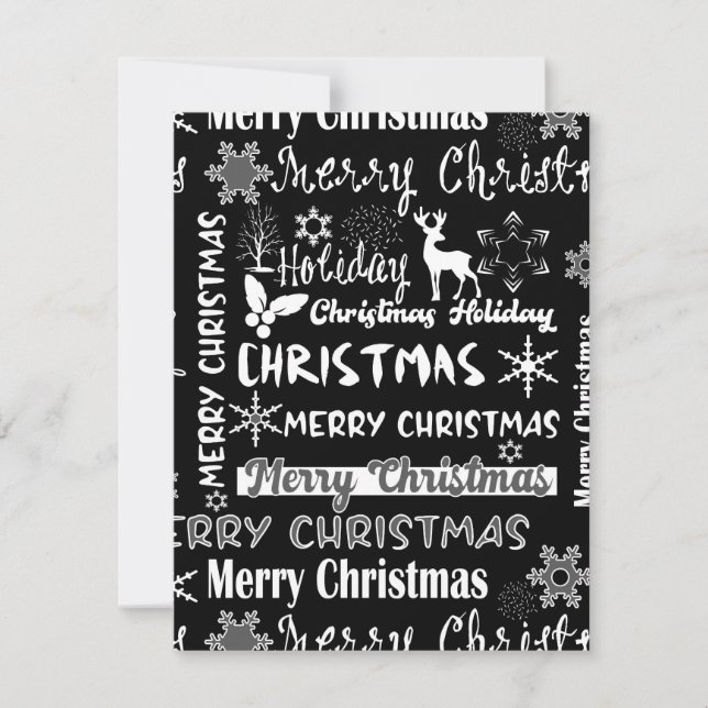 Fêtes de Noël, motif de Noël (Devant)