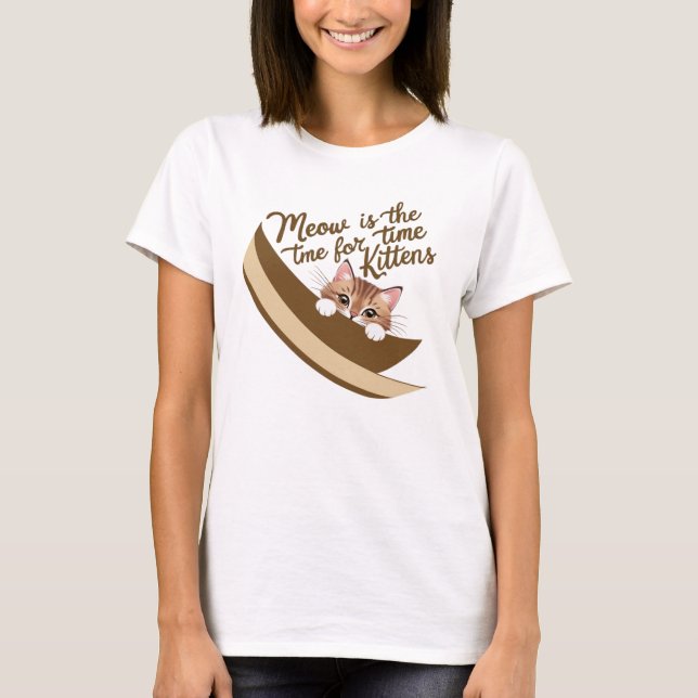 Fêtes Félins National Chat Day T-Shirt (Devant)