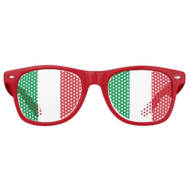 Fêtes & Italie Lunettes de soleil / drapeau italie (Devant)