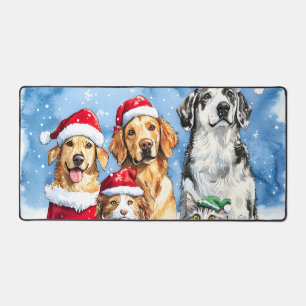 Fêtes patte neigeuse Noël Mignon Animaux de compag