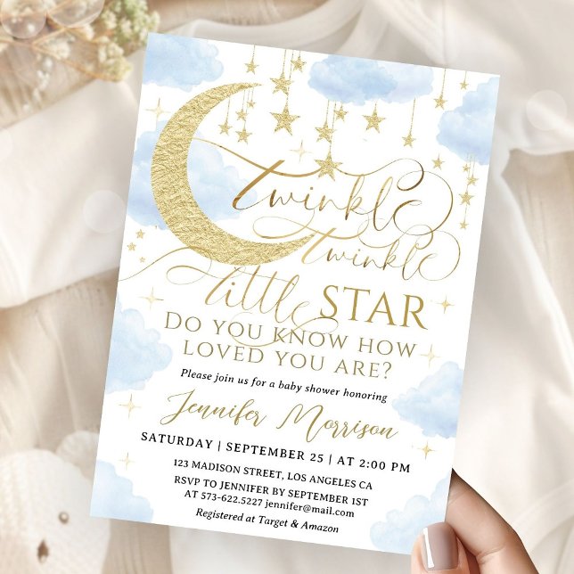 Fêtez l'arrivée de bébé avec notre invitation "Twi (Créateur téléchargé)