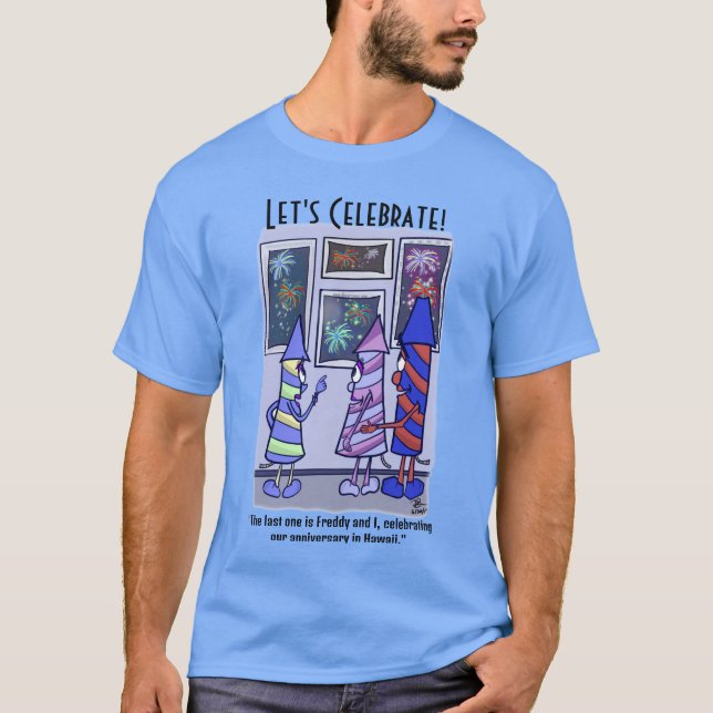 Fêtons 4 juillet T-shirt homme (Devant)
