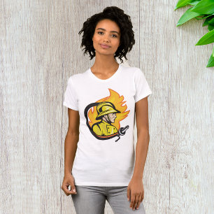Feu Avec Tuyau T-Shirt Femme