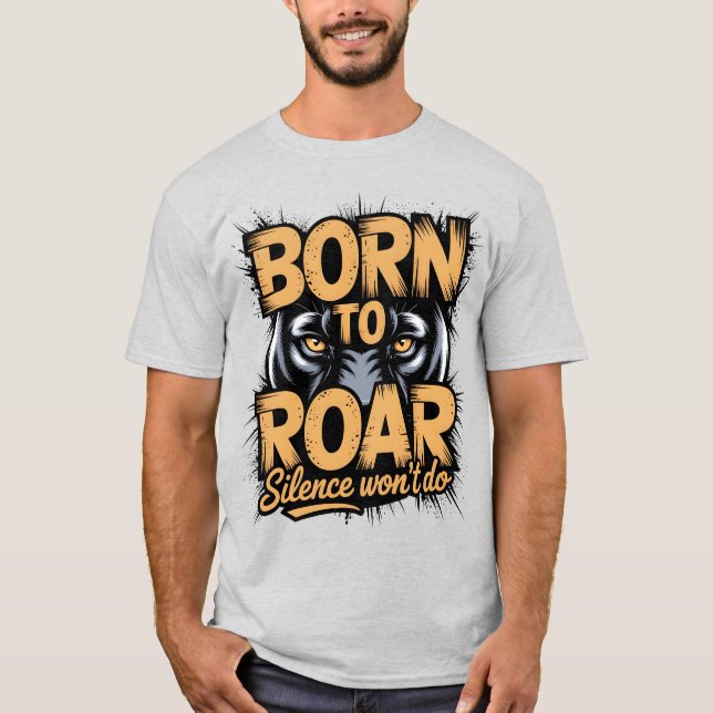 Feu dans les yeux Phoenix Inspirationnel T-shirt (Devant)