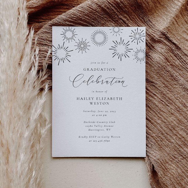 Feu d'artifice fête de fête Invitation (Créateur téléchargé)