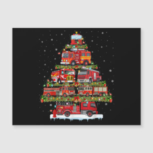 Feu de camion feux Pompier Camion d'incendie Noël